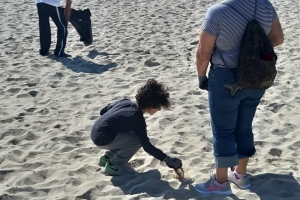 Beach & underwater clean up with Scuba Diving Support Centre in Protaras 17.11.2019