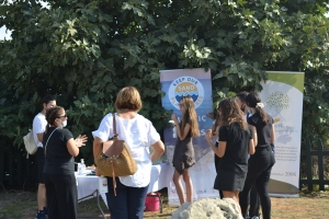 Keep Our Sand and Sea Plastic Free  campaign Unveiling of  information sign - Protaras 25.09.2020