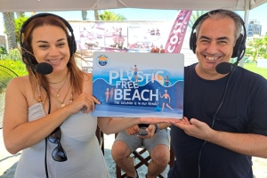 CSTI & THE “KEEP OUR SAND AND SEA PLASTIC FREE” PROJECT AT PANAGIES BEACH, LIMASSOL 23.07.2023