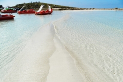Sandy Beach Coast In The Mediterranean Sea Landscape On Cyprus Island